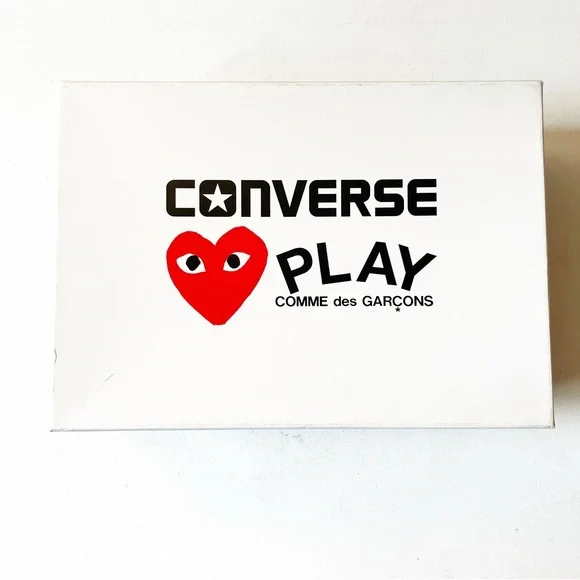 Comme des Garçons PLAY Converse Chuck Taylor All Star Peek-A-Boo Low-Top Sneaker - Picture 8 of 10